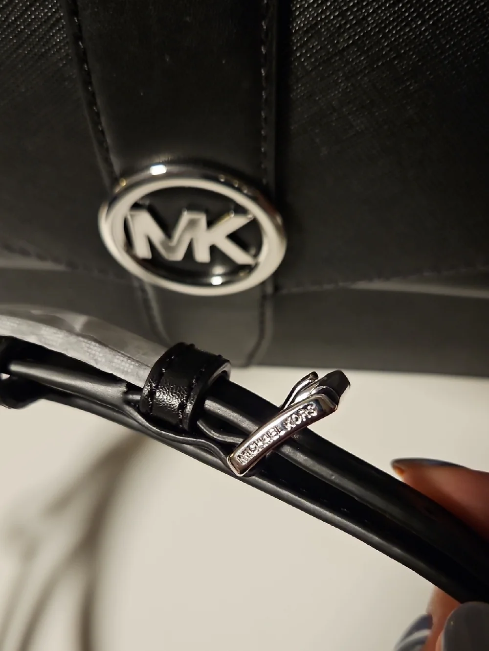 Michael Kors Greenwich Saffiano Leather Satchel